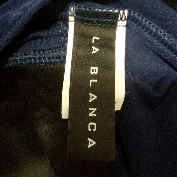 EUC La Blanca Vintage-inspired One Piece Swimsuit (Sz. 8) - Picture 5 of 7